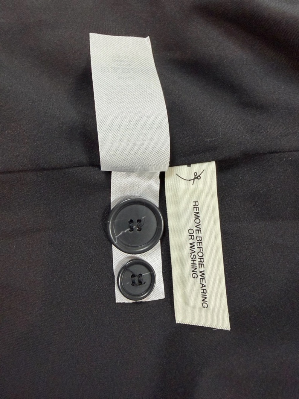 Ann Taylor Black Tailored Single-Button Blazer Size 0 - Picture 5 of 9